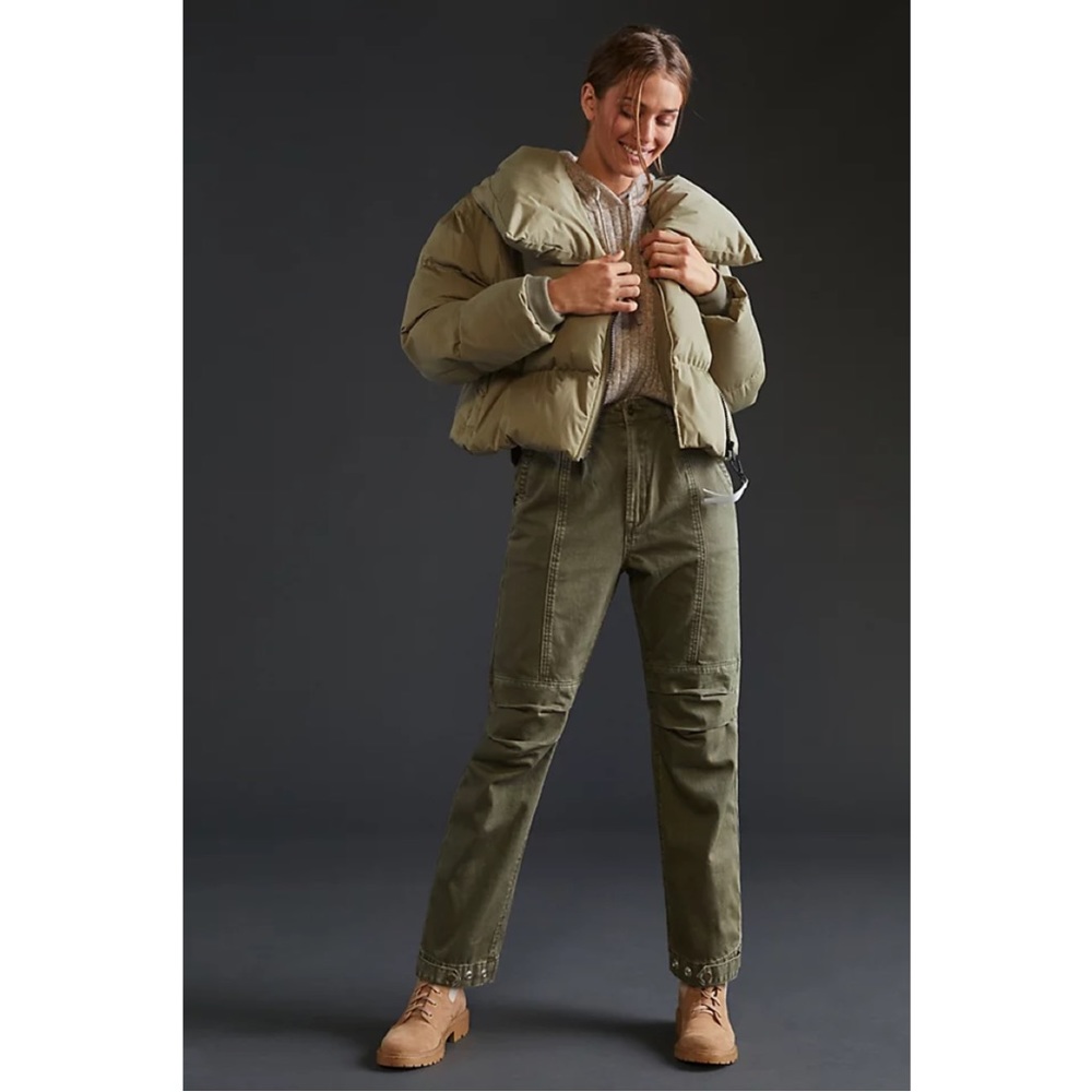 Anthropology Blue Revival Utility Pants, Size 24